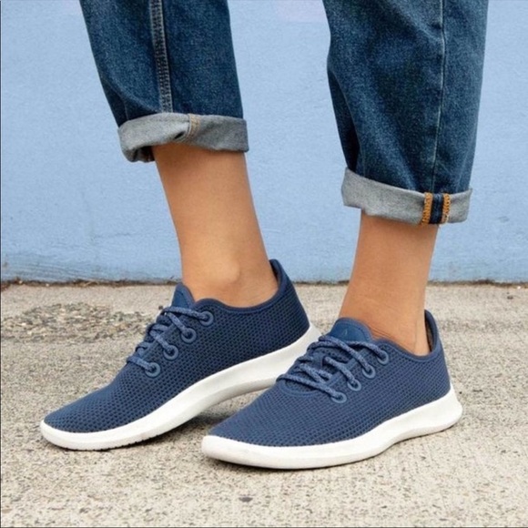 Allbirds Tree Runners Kauri Marine Navy Blue Women womens Sz 6 - Picture 1 of 6